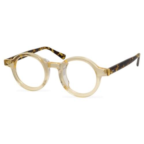 Retro Acetate Round Frame Reading Eyeglasses Women Full Rim Optical Eyewear Goggle Anti-scratch Vintage Readers Glasses for Men