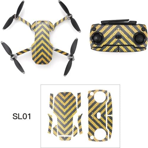 Drone Sticker body & Remote control sticker Decals Skin for dji mavic mini drone Accessories