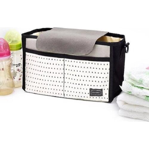 Baby Stroller Organizer Nappy Bag For Wheelchairs Mummy Waterproof Hanging Carriage Bottle Bag Handbag Pram Buggy Cart Organizer