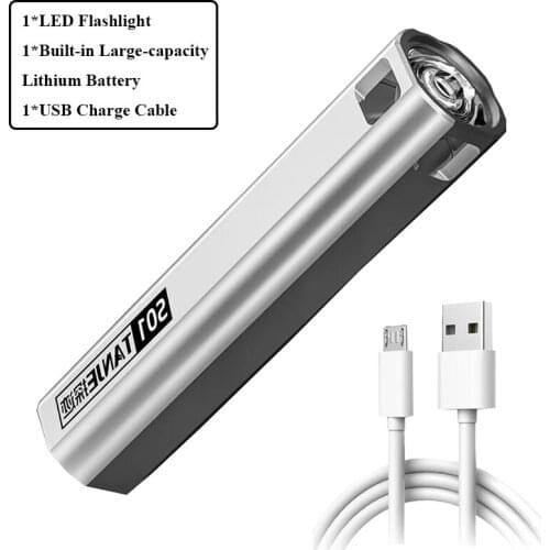 LED Flashlight Mobile Power Portable Waterproof High-powered Strong Light Flashlight Led Flashlight Outdoor Camping Flashlight