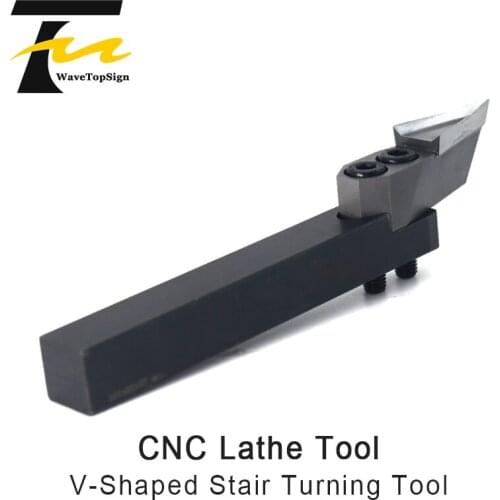 CNC Turning Tool WoodWorking Turning Tool Lathe Tool Set Alloy Cylindrical Turning Tool V-type Stair Turning Tool