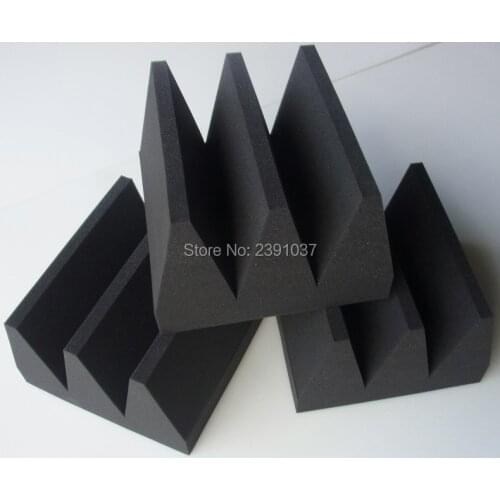 Sound absorption wedge foam 6pieces 30x30x20cm Studio recording room soundproof acoustic foam made in China