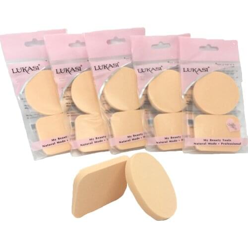 10pcs Professional Round Shape Facial Face Body Powder Foundation Puff Portable Soft Cosmetic Puff Makeup Foundation Sponge Lot