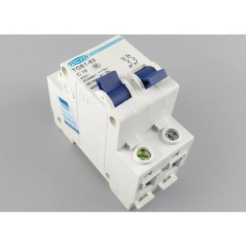 1P 16A MTS Manual transfer switch Circuit breaker MCB 50HZ/60HZ 400