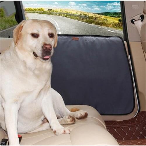 2pcs Protector Waterproof Pet Dog Car Door Cover Fit All Vehicles Protector Cover Waterproof Non-slip Durable Car Door Co