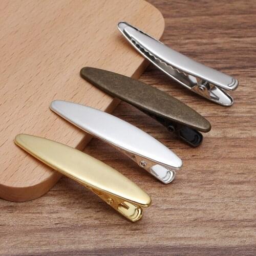 30 Pieces/Lot 50*11mm Duckbill Hair Clip Claws Hairpin Hairgrip Barrette Vintage Hair Accessories