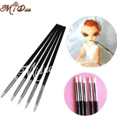5Pcs a Lot Cake Silicone Brush Fondant Cake Decoration Shaping Pens Food Cupcake Sugarcraft Styling Cake Pastry Tools