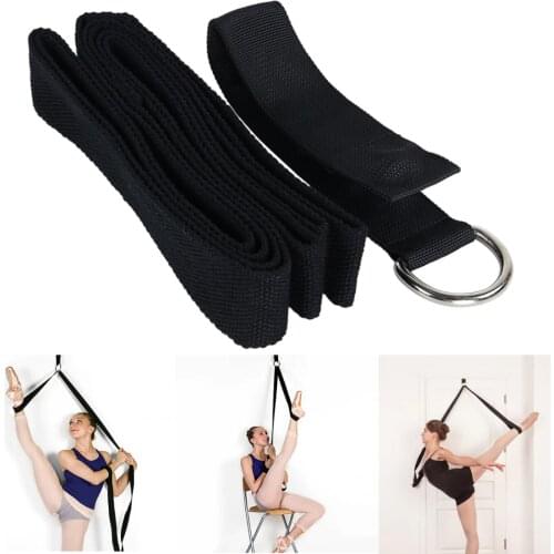 Yoga Ballet Stretch Strap Exercise Leg Stretching Strap For Physical Dance Gymnastics Fitness Workout