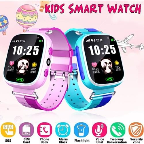 Childrens Smart phone LBS Positioning SOS One-button Help Watch Student 1.4 inch Waterproof Smart Watch Dial Voice Chat