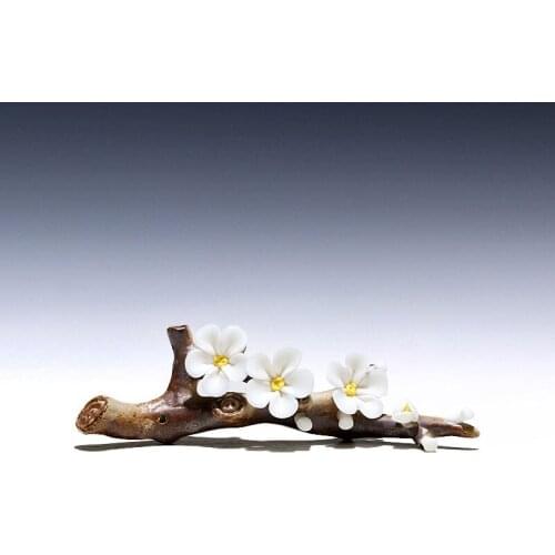 Two 】 all handmade ceramic tea tea play furnishing articles tea accessories penholder pen tomei scented tea of a pet