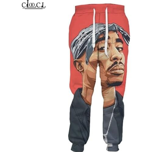 HX Newest Rapper Amaru Shakur 2pac Tupac Trousers Men Women Sweatpants 3D Print Pants Fashion Men Casual Trousers Drop Shipping