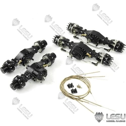 LESU 1/14 RC Tmy Truck 8*8 Front Rear Wheel Shaft Differential Reduction Axle TH16728