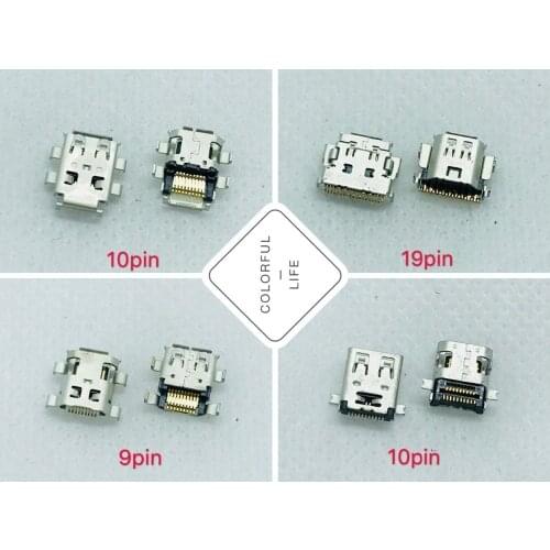 Micro HDMI USB Jack Charging Socket 9pin 10pin 19pin Old Machine Child Toy Hifi Electronic Products Digital Data Transportation