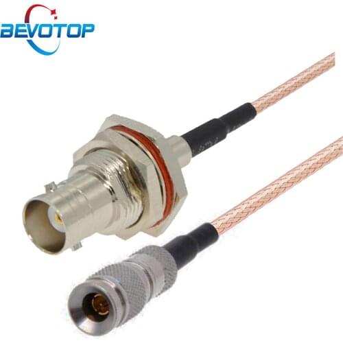 Mini BNC DIN 1.0/2.3 CC4 Male to BNC Male / Female Connector 75 Ohm RG179 Pigtail HD SDI Cable for Blackmagic HyperDeck Shuttle