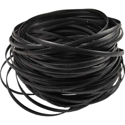 Woven Rattan,Plastic Wicker Repair Material for Garden Chair Black Table Patio Furniture Storage Basket Hand-Woven DIY