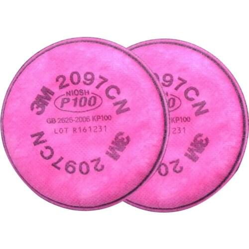 2097CN dust cover filter cotton dust-proof welding smoke fume anti-odor P100 dust cover 6502