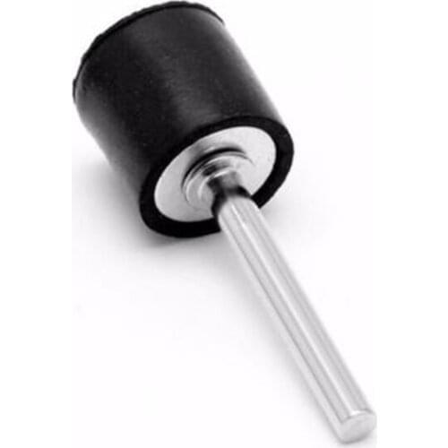 Drum Rubber 10Pcs Mandrels 1/8 Shank Fit Sanding Sleeve Power Rotary Tools 1/2