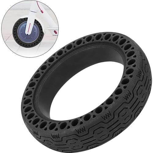Tyre Solid Hole Tires For Xiaomi M365 Scooter Skateboard Shock Absorber Non-Pneumatic Tyre Damping Rubber Tires Wheels Durable