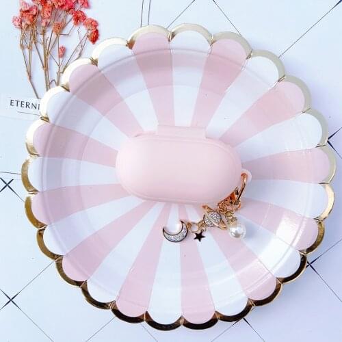 Cute Astronaut Star Moon Silicone Cover for Samsung Galaxy Buds / Buds+ Plus Case Bluetooth Earphone Charging Box Headset Bag