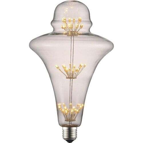 Leadleds Vintage LED Edison Bulbs E27 Filament Light 220V Decoration Light Replace For Incandescent Lamp flower Outdoor light