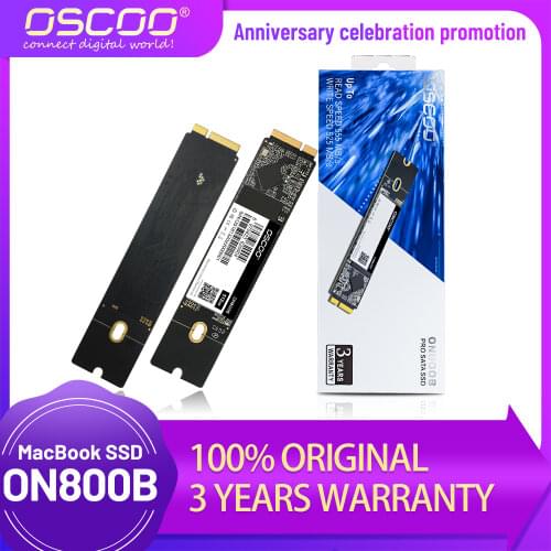 Oscoo SSD 128GB 256 GB 512GB 1TB hard disk for Macbook 2012Air A1465 A1466 2012Pro A1398 A1425 Apple macbook ssd 3D TLC SATA3