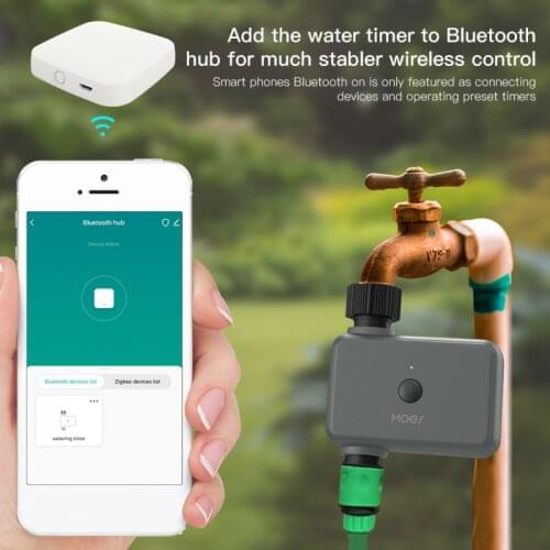 Tuya Smart Sprinkler Water Timer Bluetooth-compatible with Rain Delay Filter Programmable Irrigation Automatic Manual Watering