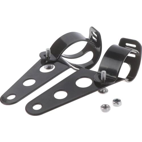Universal 35mm- 43mm Motorcycle Modified Front Headlight Mounting Braket Aluminum Front Headlight Bracket Motorcycle Parts