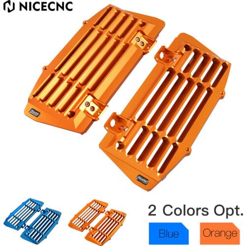 CNC Radiator Grille Grill Protective Guard Cover For 125 250 300 350 400 450 500 EXC EXC-F SX SXF XC XCF XCW XCFW TPI Six Days