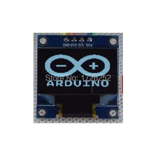 0.96 inch White OLED Module SSD1306 Drive IC 128*64 I2C IIC Communication