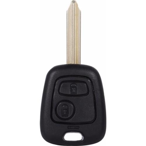 1 Pcs 2 Buttons Remote Uncut Blank Blade Key Fob Shell Case For Citroen Saxo Xsara Picasso Berlingo Flip Fob Car Key Case
