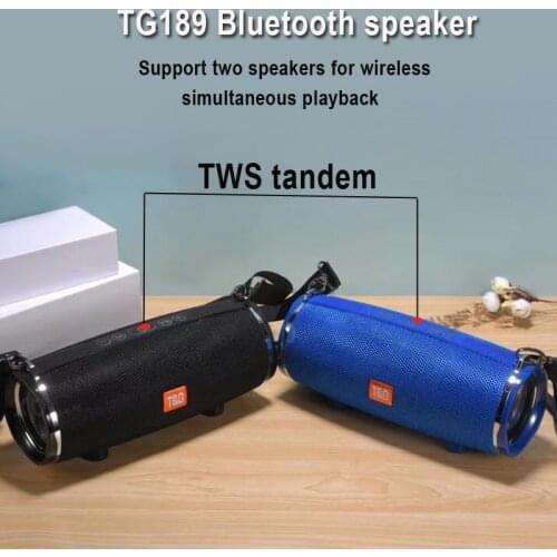 20W Portable Speaker Outdoor Surround Stereo Hi-Fi Stereo Speaker Wireless Bluetooth TWS Audio System with Handle Music centre