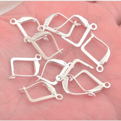 200PCS New Style Women Earring sMaking Components 925 Sterling Silver DIY Handmade Jewelry Findings Accessories