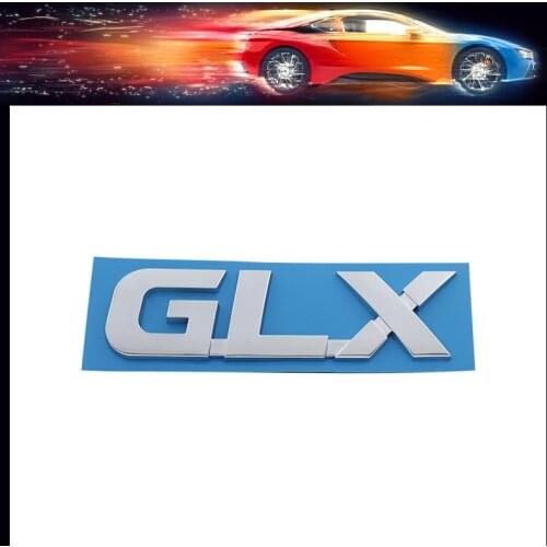 3D Premium GLX GL X car Engine Hood Fender trunk Rear Bonnet Decal Emblem Badge Sticker for Mitsubishi Pajero Montero Lancer