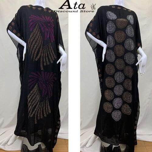 African Abaya Short Sleeve Long Dresses Dubai Kimono Femme Musulmane Marocain Robe Loose Maxi Kaftan Women Clothing Chiffon