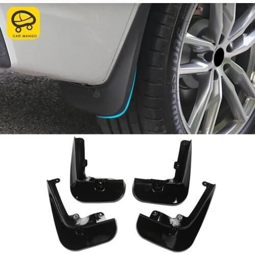 CarManGo Car Accessories Front Rear Mud Flap Mudflaps Splash Guards Mudguards Fender Decoration For BMW X3 G01 X4 G02 2018-2020