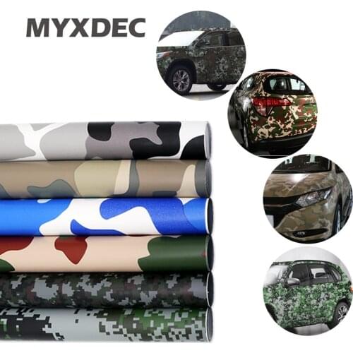 30cm Digital Adhesive Black White Camo Vinyl Wrap Camouflage Film With Air Bubble Free For Car Wrapping Motocycle Decal Graphics