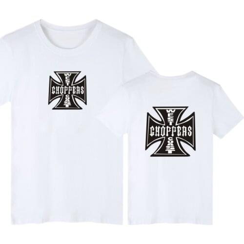 Cotton Paul Walker T Shirt West Coast Choppers Print Men Women Short Sleeve T-shirt Summer Simplicity Harajuku Paul Walker Tops