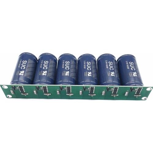 Korea 16v100f auto start supercapacitor 2.8V 600F high current power supply audio amplifier voltage stabilizing module