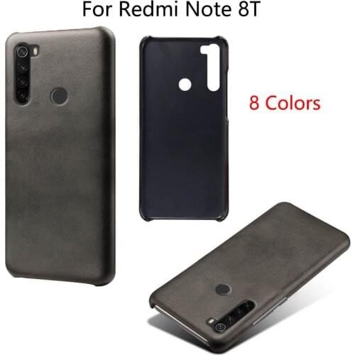 Note 8T Leather Case Xiaomi Redmi Note 8 T Pro Luxury Protective Cover Vegan PU case Anti-fall skin Shell for Redmi Note8 8t