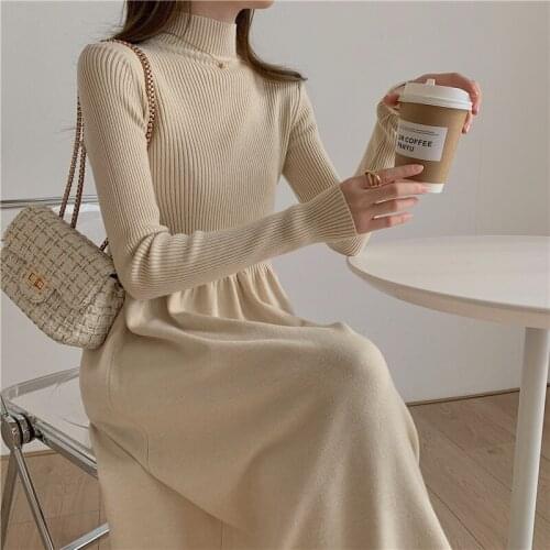 LYNNE'S WARDROBE Fashionable Knitted Dresses
