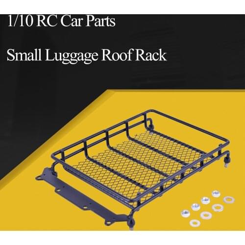 Medium Metal Luggage Roof Rack for 1/10 Simulation RC Car Rock Crawler Rally 4WD CR01 D90 CC01 AXIAL SCX10 Parts Accessories