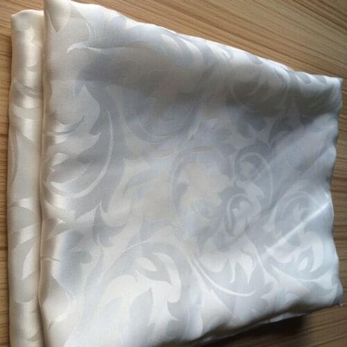 100% Mulberry Silk pillowcases 19 mm Jacquard White color 74 X 48 cm Double Pure Silk Pillowcases 10 Pieces small wholesale