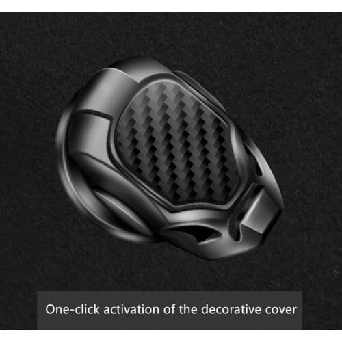 NEW Car Engine Start Ignition Sticker Accessories For SsangYong Actyon Turismo Rodius Rexton Korando For KIA RIO Ceed For VW