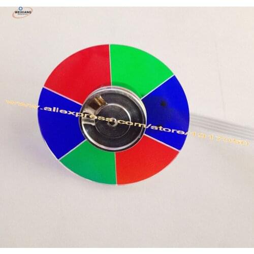 Original Color Wheel For Toshiba 50HM66 DLP TV Projector Color Wheels with Three Months Warranty 6 segments 46mm