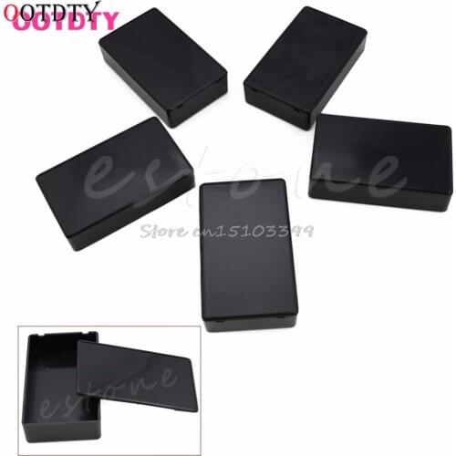 New 5Pcs 100x60x25mm DIY Plastic Electronic Project Box Enclosure Instrument Case Drop Ship