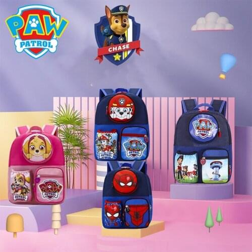 Paw Patrol Skye Marshall New Schoolbag Childrens Backpack Boy Girl Primary School Kids Backpack Knapsack Waterproof Lighten Bag