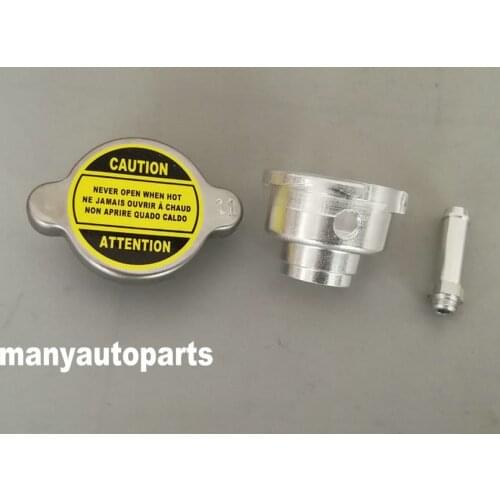 WELD ON ALL ALUMINUM RADIATOR FILLER NECK + 1.1 BAR RADIATOR CAP