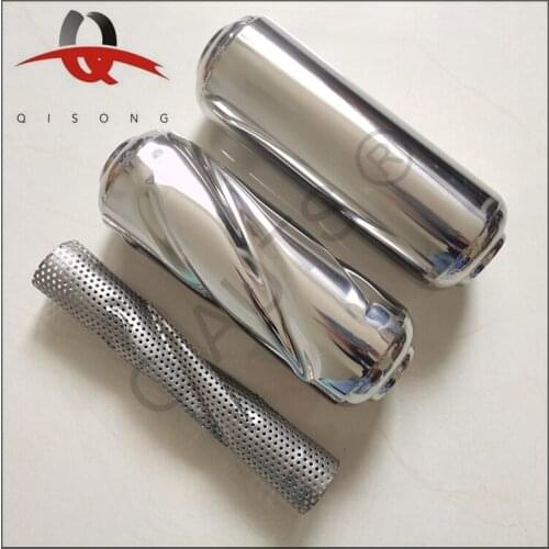 [QISONG] Universal Refitted Drone Muffler Central Resonator Tornado Resonator Bullet Muffler for Enhanced Sound and Power