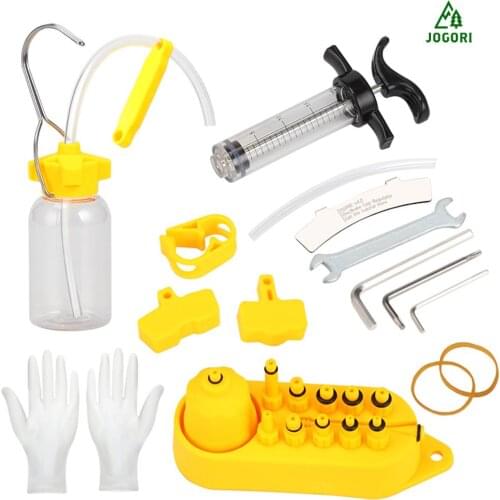 Universal Bicycle Hydraulic Disc Brake Oil Bleed kit For Shimano Magura Hope Tektro Sram Avid Mula Hayes Bike Brake Repair Tools