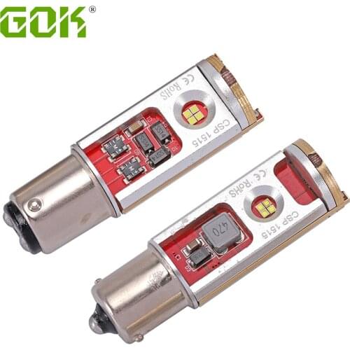 10pcs 1156 BA15S P21W 12 led csp chip Car Tail Bulb 1157 led Brake Lights auto Reverse Lamp Daytime Running Light white 12-24v